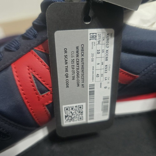 Armani Exchange sneakers size 43, blue