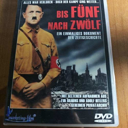 Bis Fünf nach Zwölf DVD like new, World War II historical documentary