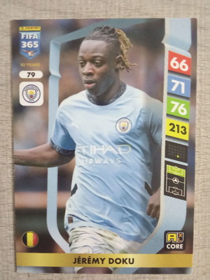 Jeremy Doku Manchester City κάρτα σαν καινούργια