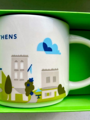 Starbucks YAH Athens Athens Large Mug 414 ml new