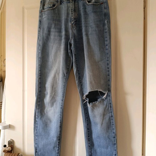 Tally Weijl women's jeans used, with rips, size S