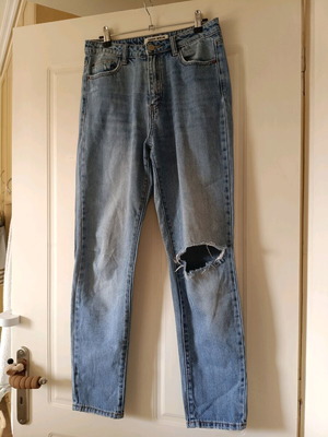 Tally Weijl women's jeans used, with rips, size S