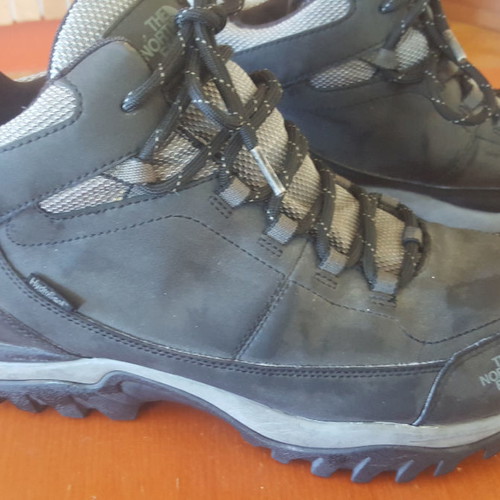 The North Face boots used, Heet Seeker Hydro, gray, size 45