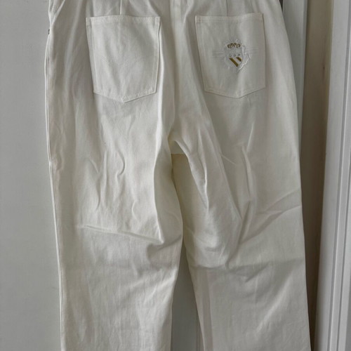 White pants XS used