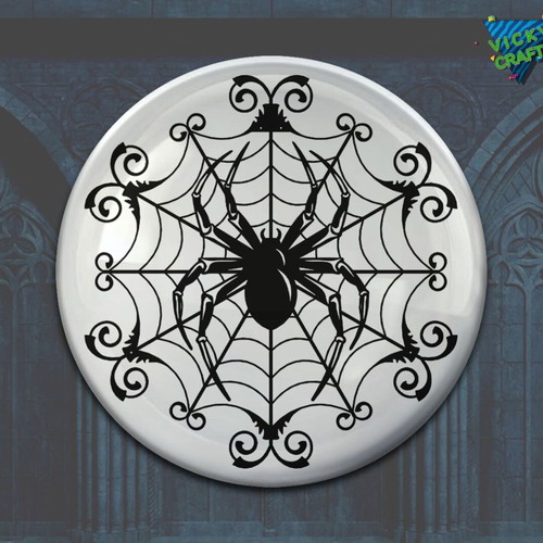 Gothic pin set 6 pieces 3 cm new