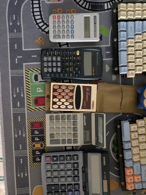 Calculators used, various, pack