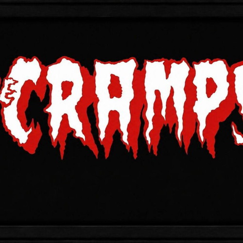 The Cramps poster with frame 32×23cm new