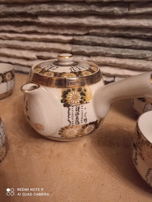 Japanese tea set used