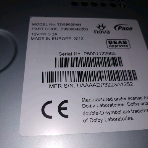Nova decoder used