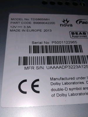 Nova decoder used
