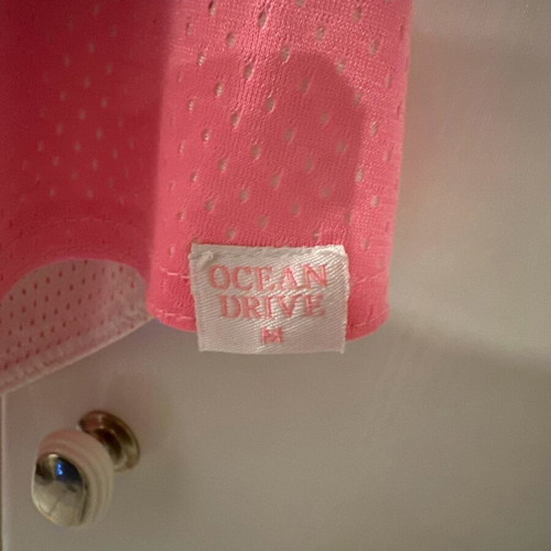 Ocean Drive blouse size medium with fluoro colors and sporty style