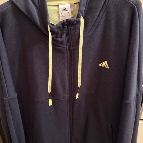 Adidas jacket Large like new, blue