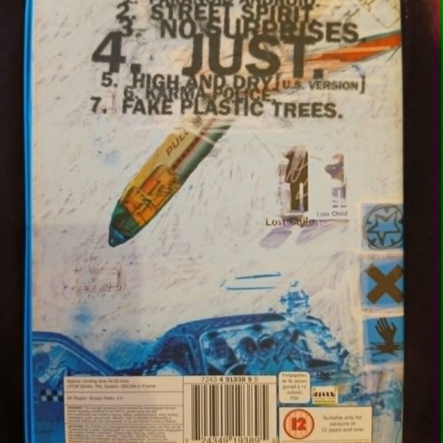 Radiohead 7 Television Commercials DVD like new, rock