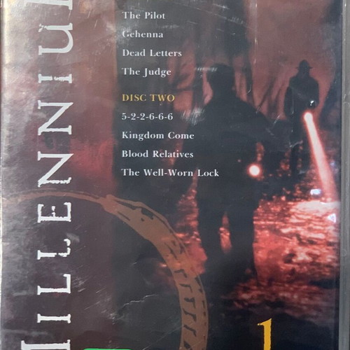 Millennium DVD used, complete first season with subtitles