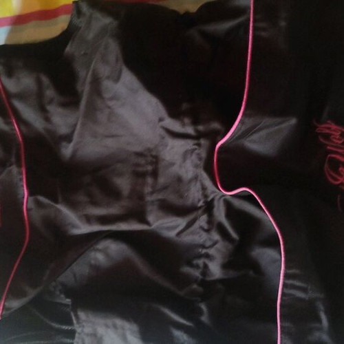 Dog training vest like new, black size M