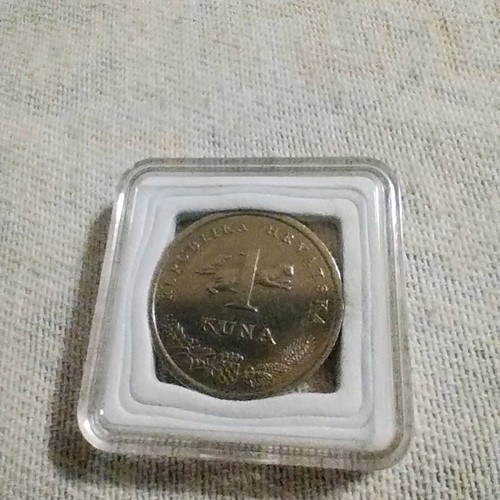 Croatia Coin Collector Lot, 1 Kuna & 5 Kuna Cupronickel