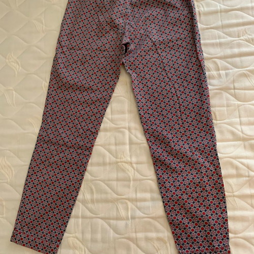 ZARA pants used, size 26, blue and red