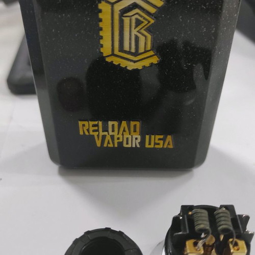 Reload X RDA used, black steel, made in USA