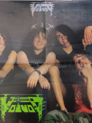 Voivod poster from Metal Hammer magazine used