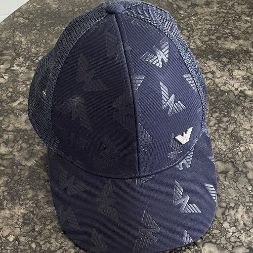 Armani Exchange blue hat, sizes M and L