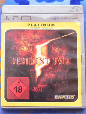 Resident Evil 5 Platinum Edition PS3 like new