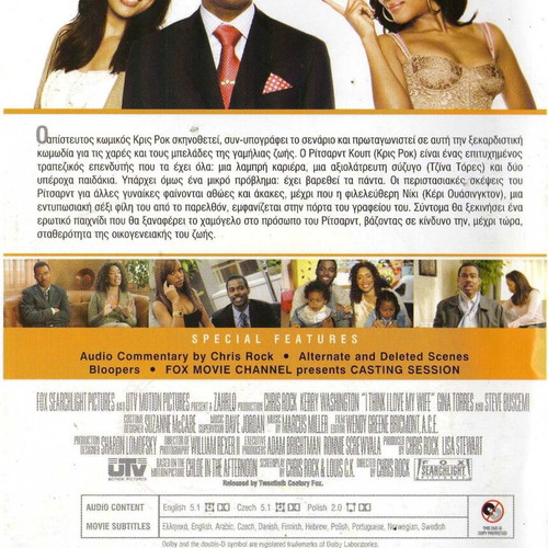 I Think I Love My Wife DVD used, comedy drama romance