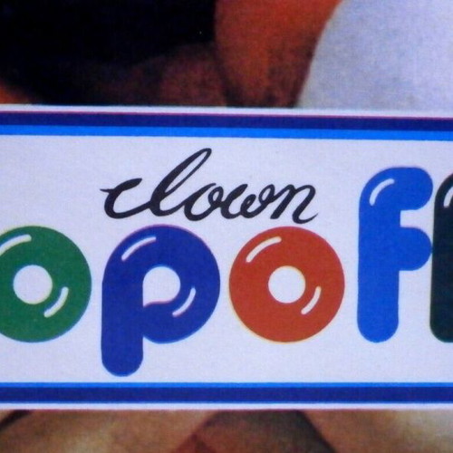Popoffo Clown doll new with box, El Greco 80s