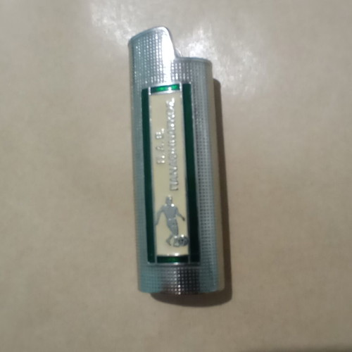 Metal lighter case Panathinaikos like new
