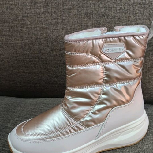 Women’s snow boots new with zipper and fur sizes 37-41