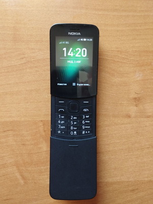Nokia 8110 4G phone like new, black, Wi-Fi and 4G