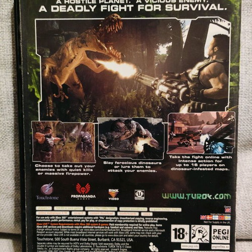 Turok Xbox 360 used in very good condition