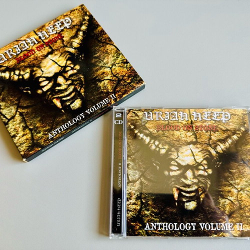 Uriah Heep Anthology II Blood on Stone double CD used, rock