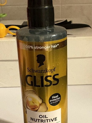 Schwarzkopf Gliss Oil Nutritive Express Repair Conditioner 200ml used