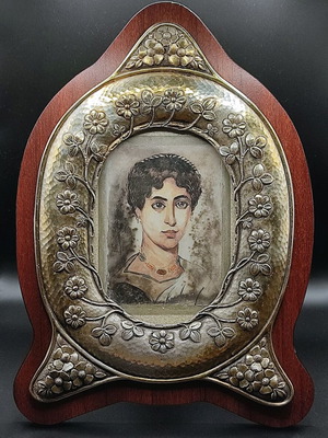 Handmade Silver Frame 950 like new, dimensions 26x19cm