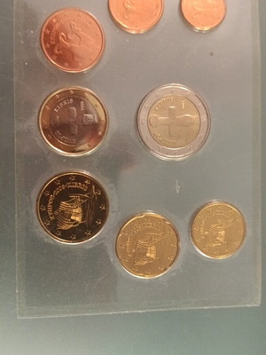 Cyprus euro coinset unofficial, mint condition