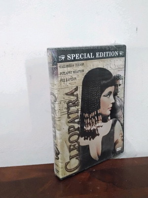 Κλεοπάτρα 1963 DVD καινούργιο, 2 Disc Special Edition με ελληνικούς υπότιτλους