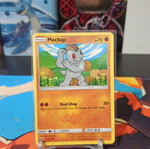 Pokémon Machop card
