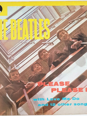 Beatles Please Please Me βινύλιο μεταχειρισμένο ελληνικής κατασκευής