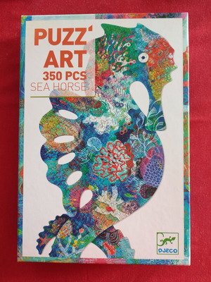 Djeco Παζλ Art Ιππόκαμπος 350 τεμάχια σαν καινούργιο