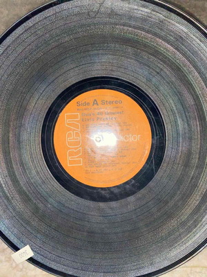Elvis Presley vinyl used, 40 songs, rock