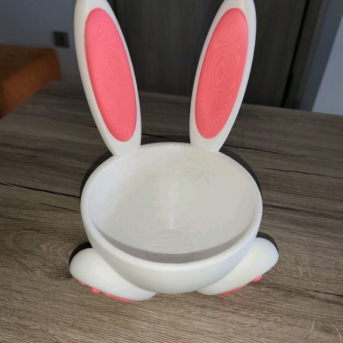 3D Easter Bunny Bowl new