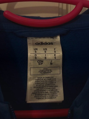 Ζακέτα Adidas unisex μπλε σαν καινούργιο
