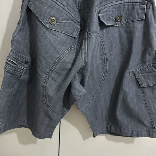 Bermuda shorts used, size 40, gray