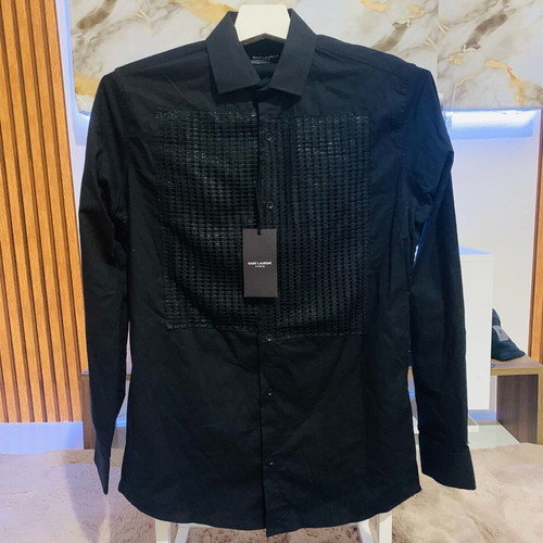Saint Laurent men's shirt new, size L, black