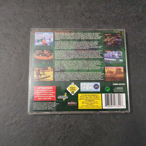Pandemonium! PC game used, English version 1997