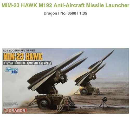 1/35 Dragon MIM-23 Hawk M192 Anti-Aircraft Missile Launcher new
