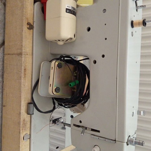 Janome electric sewing machine used, complete with power supply and accessories