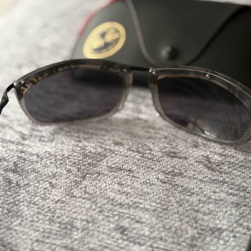 Ray Ban Olympian sunglasses like new, black and gray