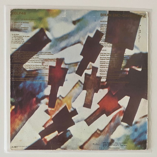 My Life In The Bush Of Ghosts LP used, electronic, Greek pressing 1981