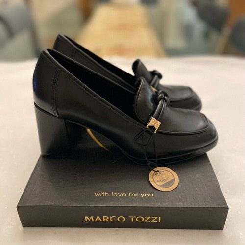Marco Tozzi pumps new, black, size 38